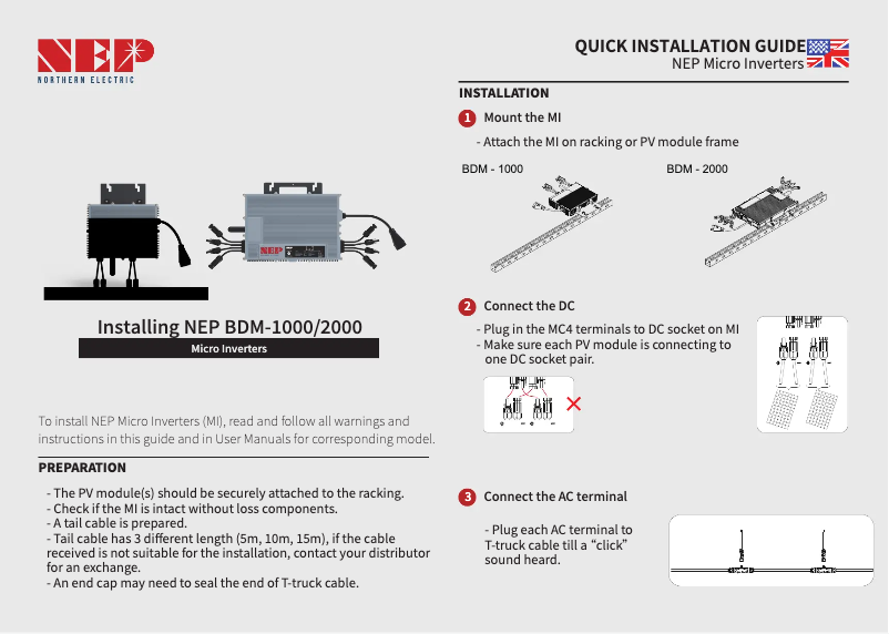 Image de la première page du manuel de l'appareil BDM-1000