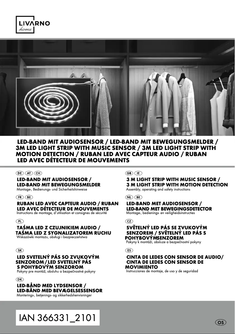 Image de la première page du manuel de l'appareil IAN 366331