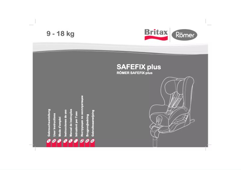 Page n°1 - Manuel utilisateur Römer Safefix Plus