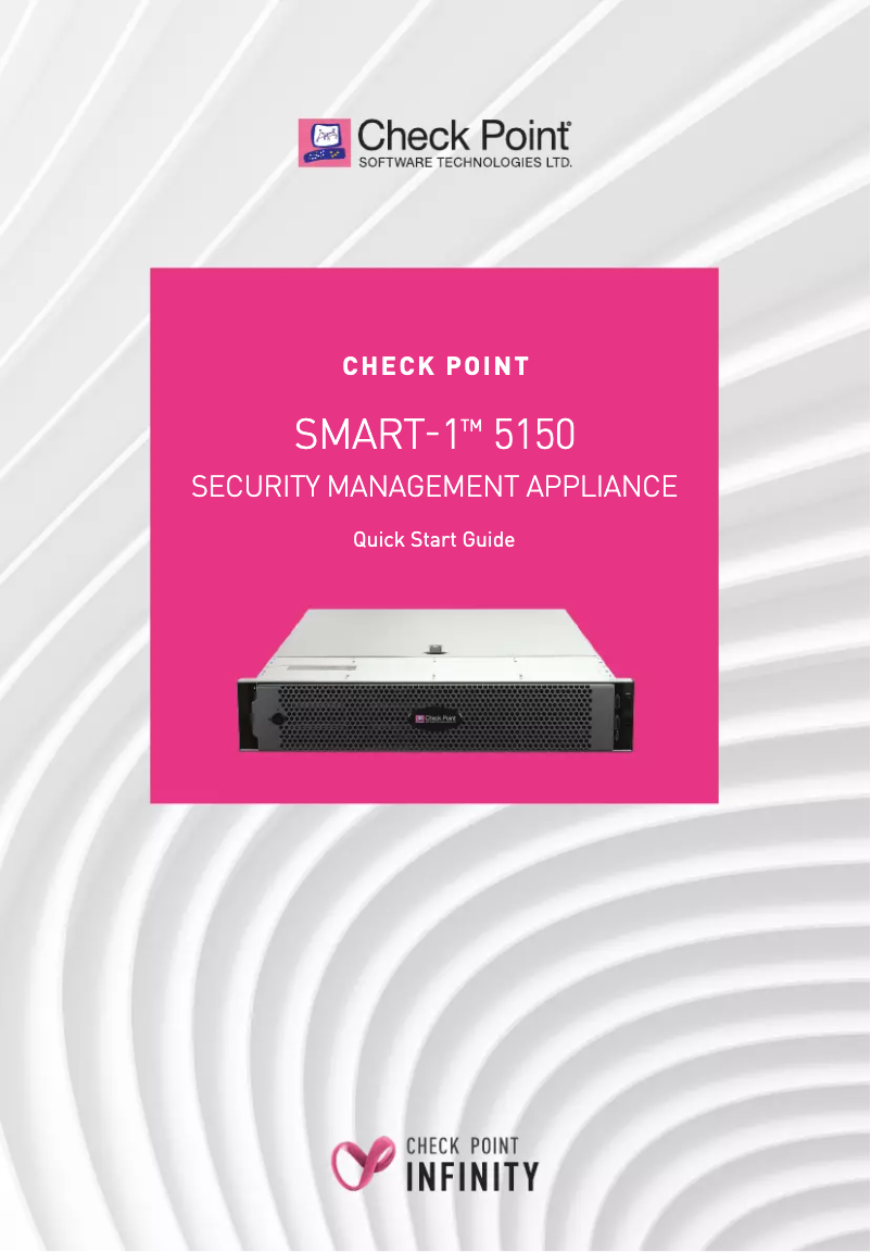 Page n°1 - Manuel utilisateur Check Point Smart-1 5150