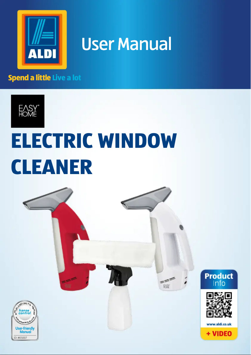 Image de la première page du manuel de l'appareil GT-FS-02aus