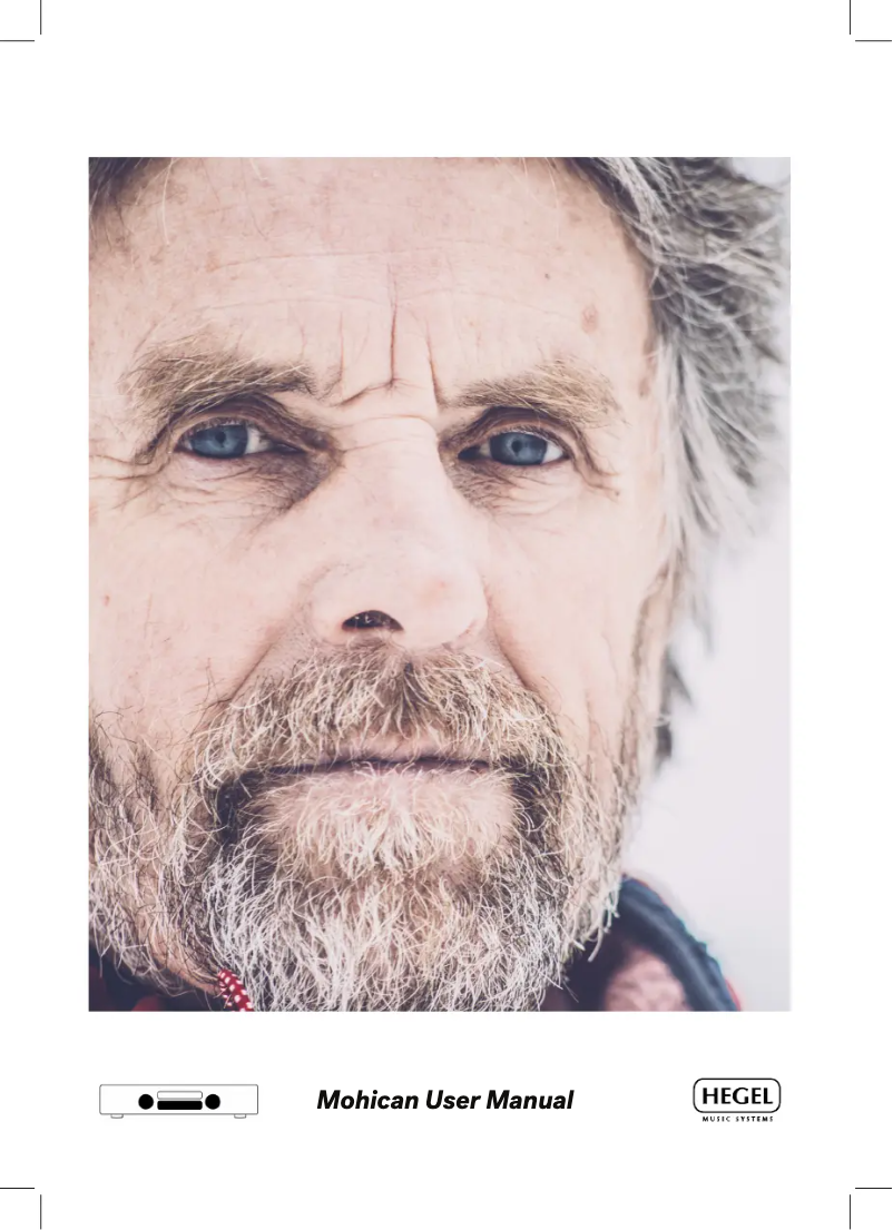 Page 1 de la notice Manuel utilisateur Hegel Mohican