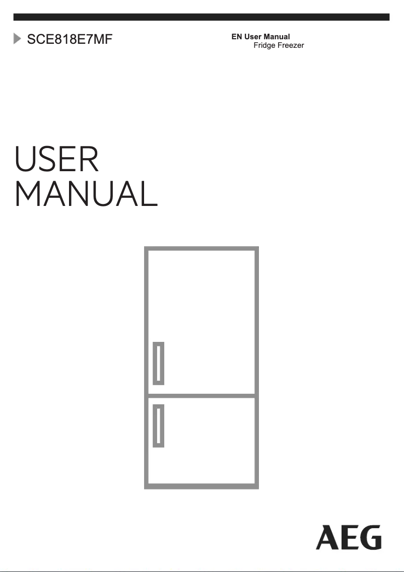 Page n°1 - Manuel utilisateur AEG SCE818E7MF
