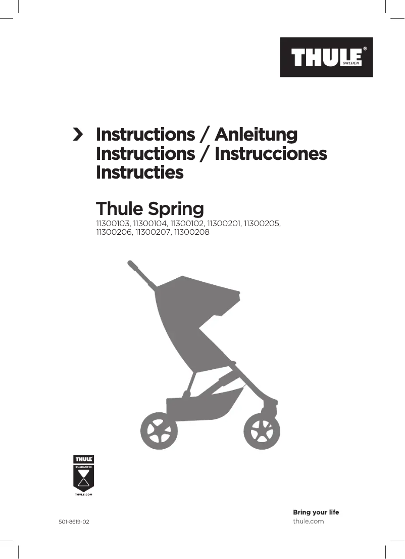 Image de la première page du manuel de l'appareil Spring