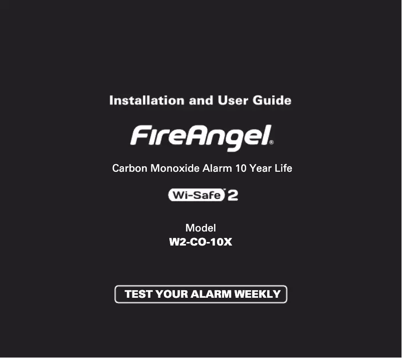 Page 1 de la notice Manuel utilisateur FireAngel FP1820W2-R