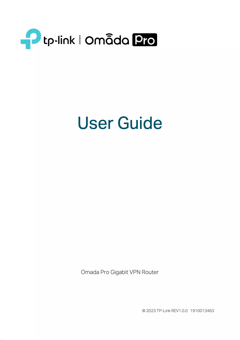 Página 1 del manual Ficha técnica TP-Link Omada Pro G36