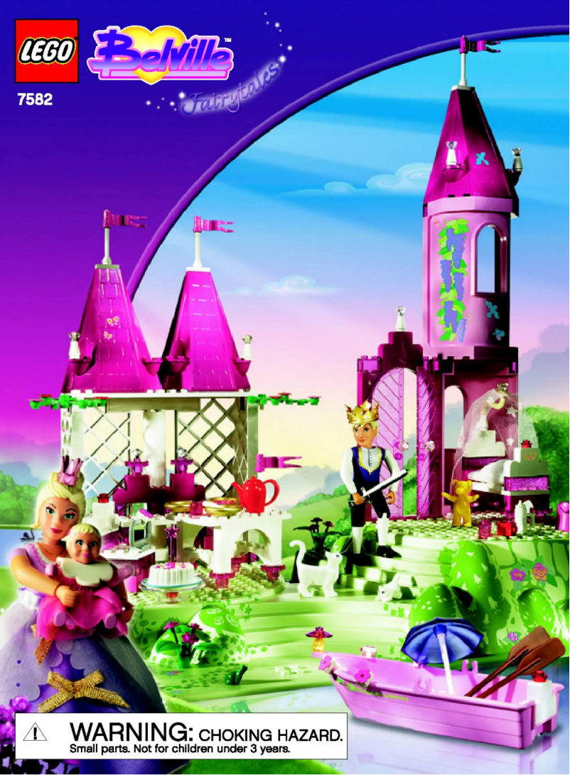 Page 1 de la notice Manuel utilisateur Lego Royal Summer Palace