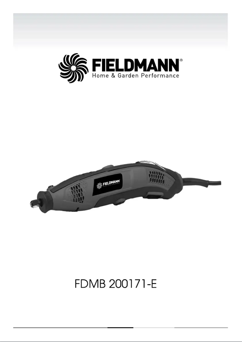 Image de la première page du manuel de l'appareil FDMB 200171-E