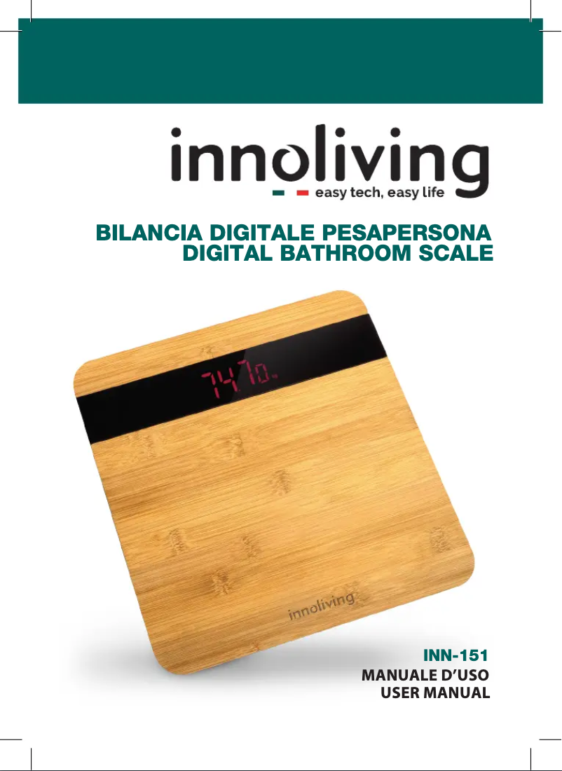 Page n°1 - Manuel utilisateur Innoliving INN-151