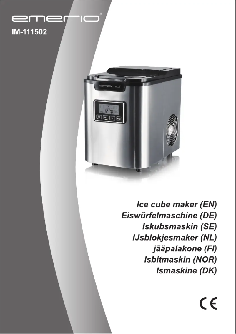 Image de la première page du manuel de l'appareil IM-111502