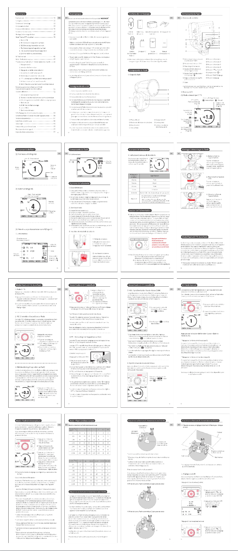Page 1 de la notice Manuel utilisateur Neewer Z2-C