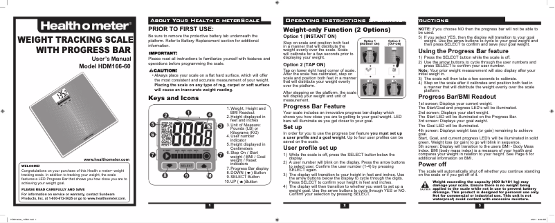 Image de la première page du manuel de l'appareil HDM166DQ-60