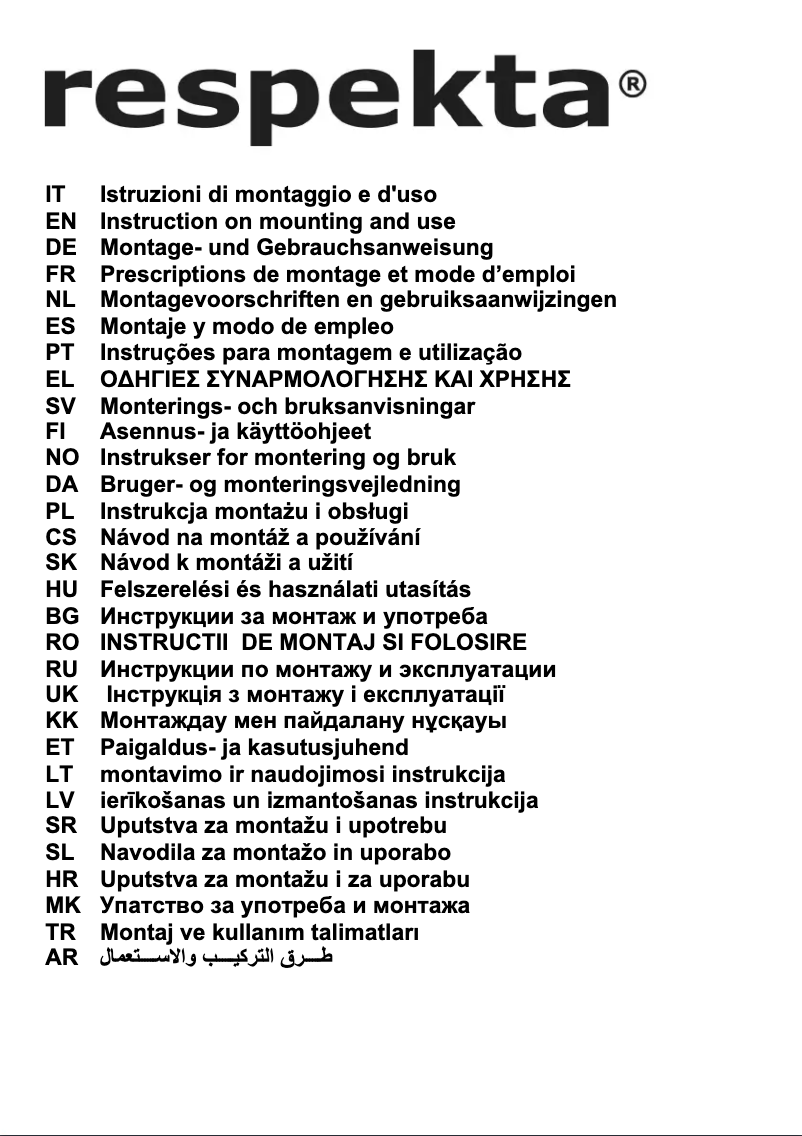 Image de la première page du manuel de l'appareil Suna DH620WL
