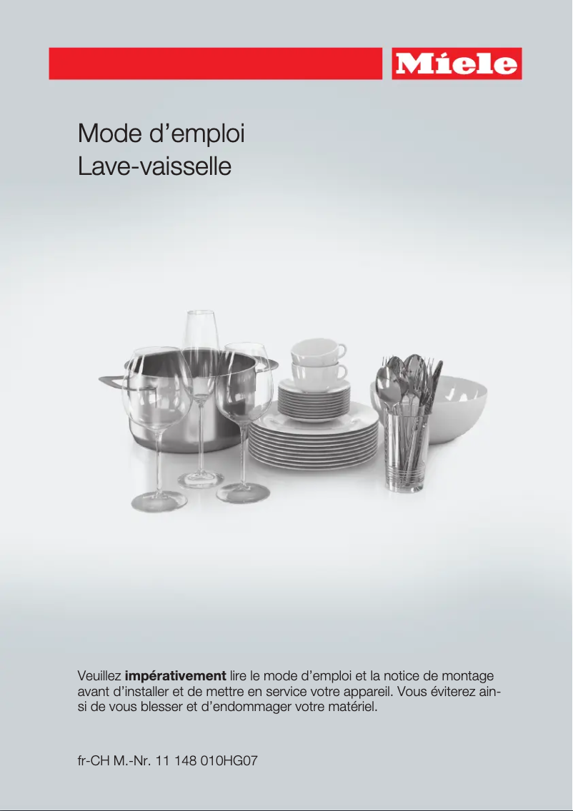 Image de la première page du manuel de l'appareil G 17100-60 i