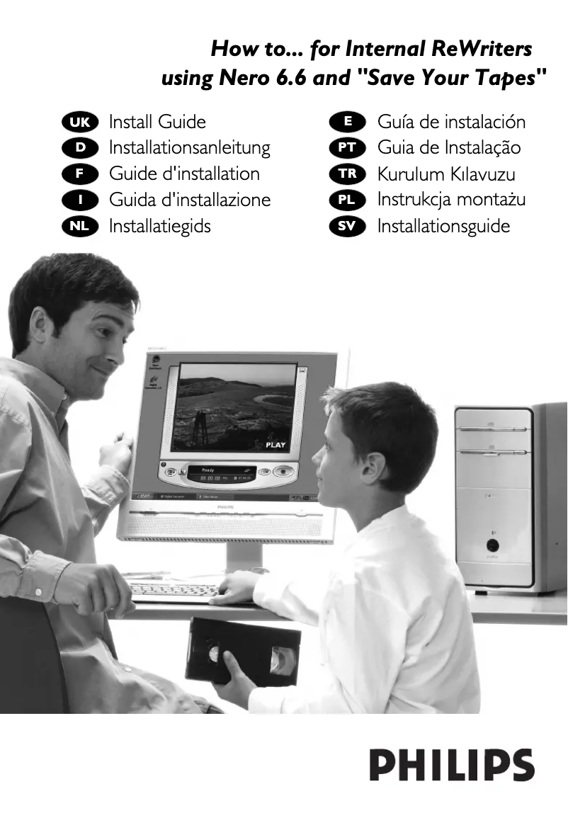 Página 1 del manual Manual de instrucciones Philips DVDR16LSK