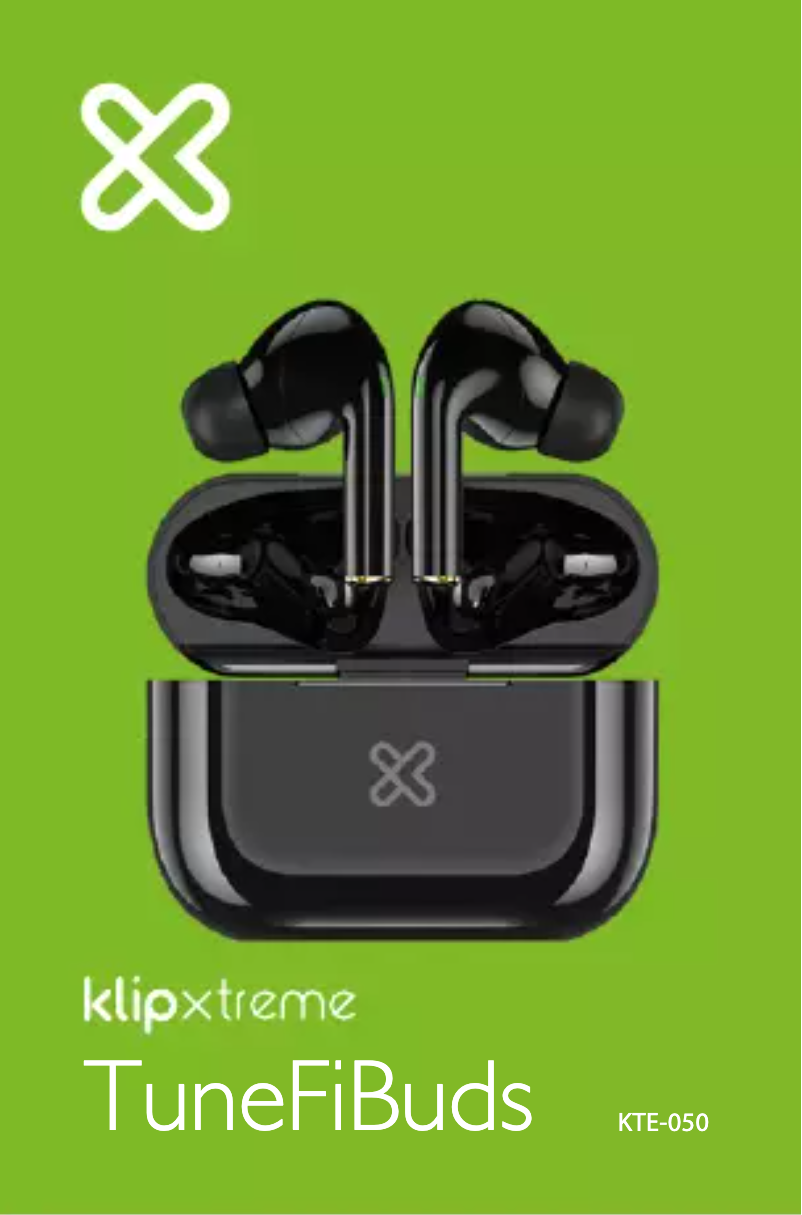 Image de la première page du manuel de l'appareil TuneFiBuds KTE-050