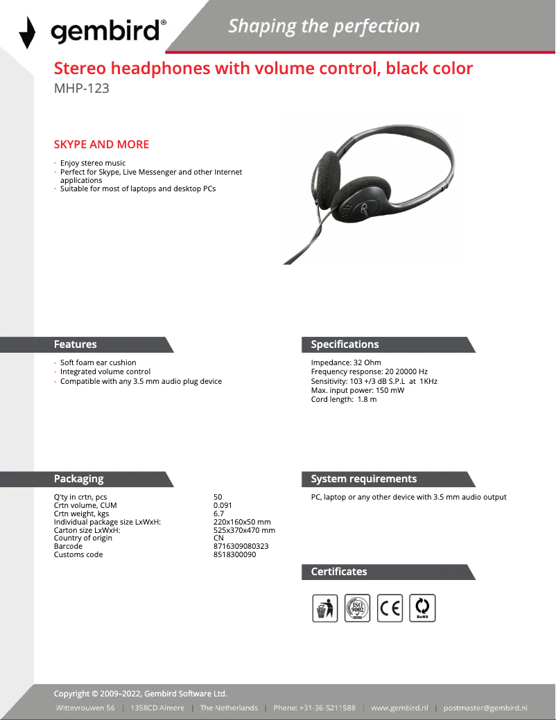 Image de la première page du manuel de l'appareil MHP-123