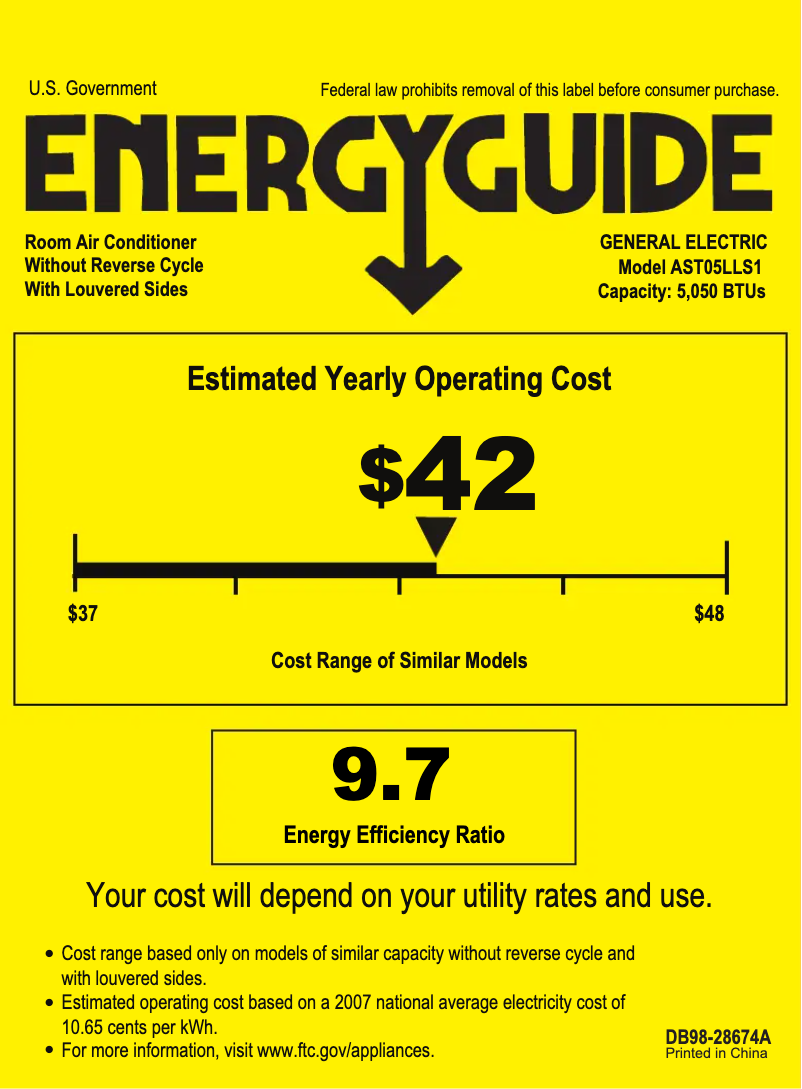 Image de la première page du manuel de l'appareil AST05LL