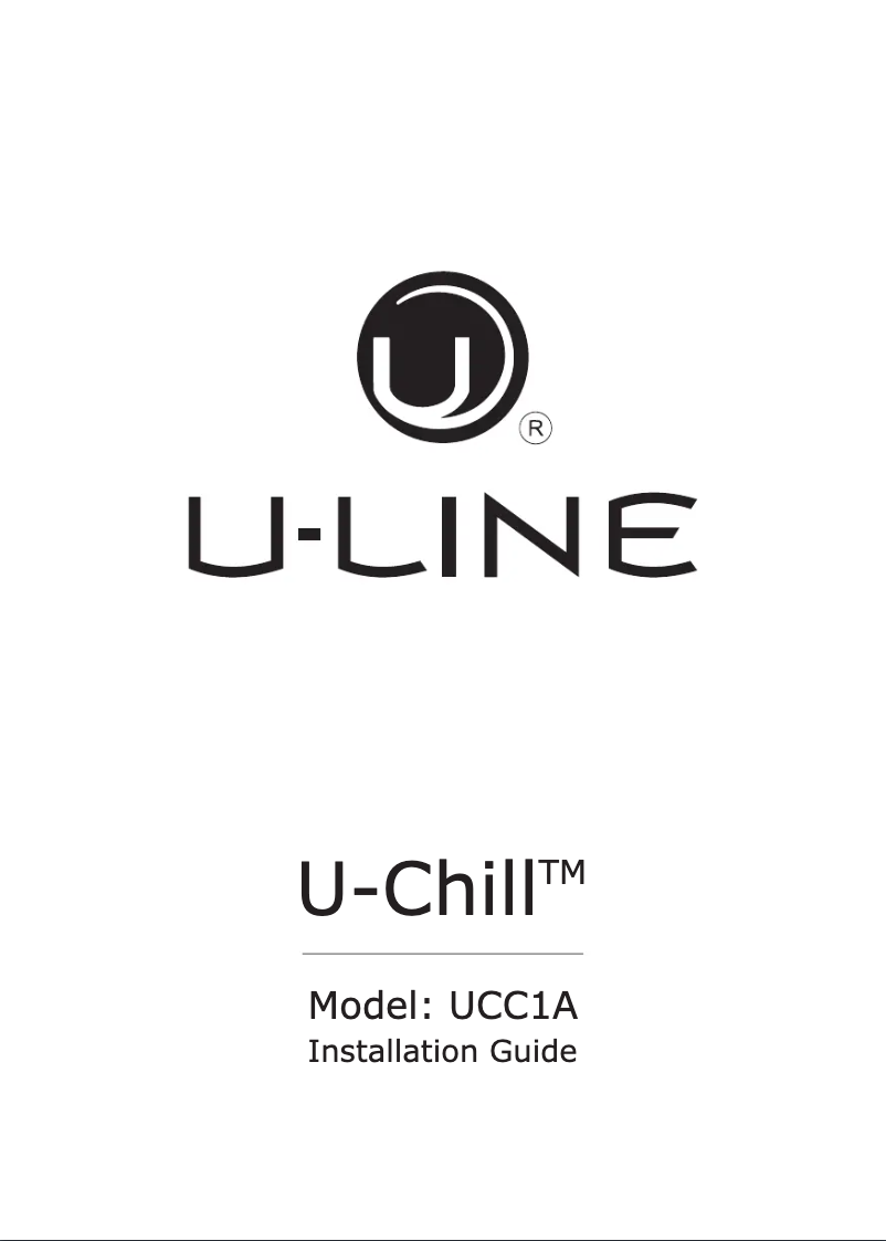 Image de la première page du manuel de l'appareil UCC1A