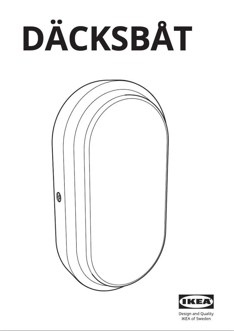 Image de la première page du manuel de l'appareil DÄCKSBÅT 605.559.83