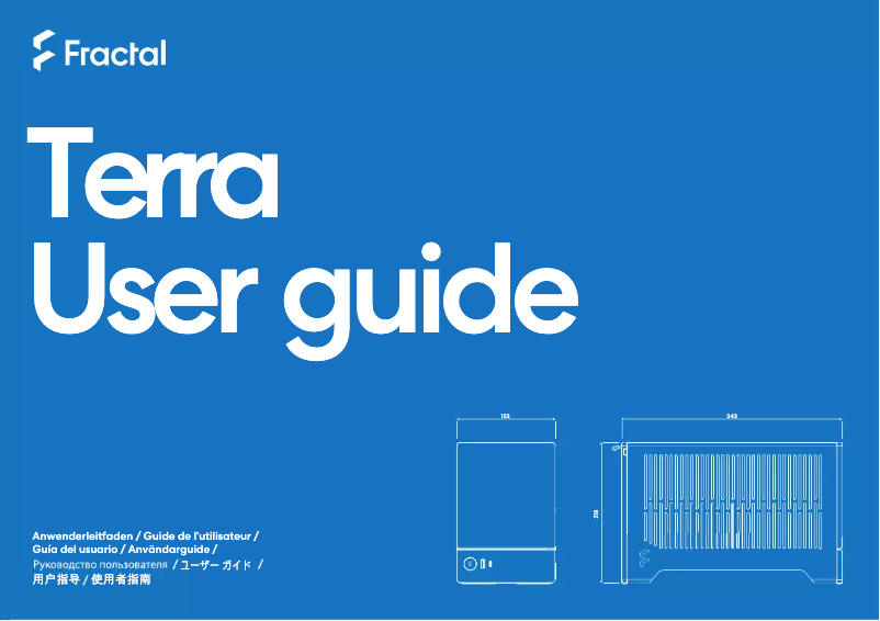 Image de la première page du manuel de l'appareil Terra