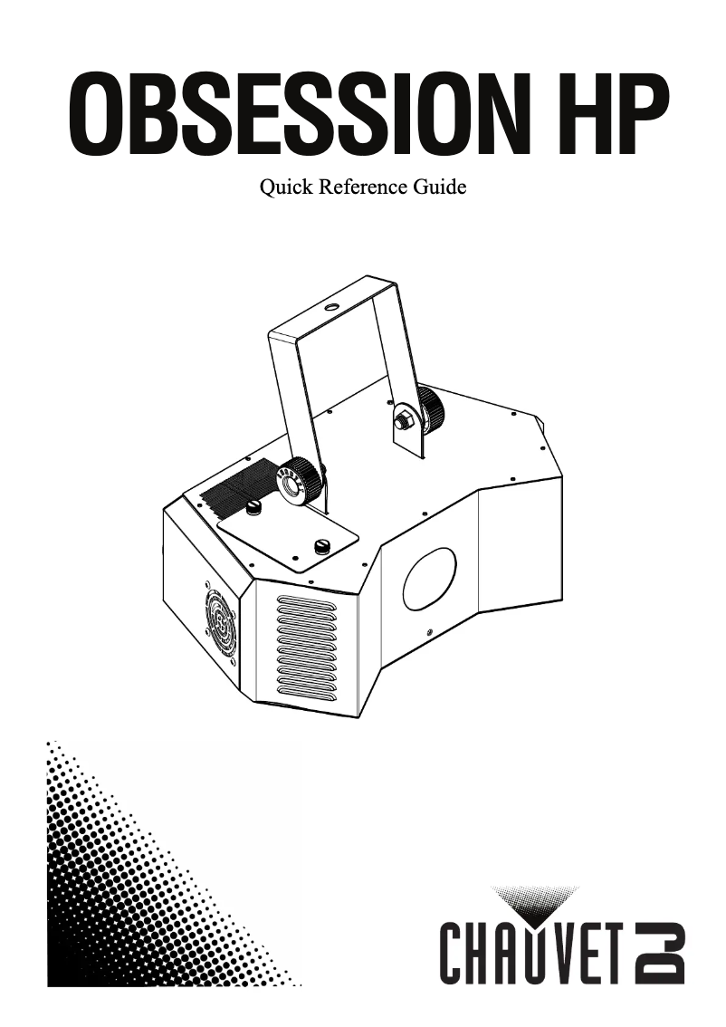 Page n°1 - Manuel utilisateur Chauvet Obsession HP