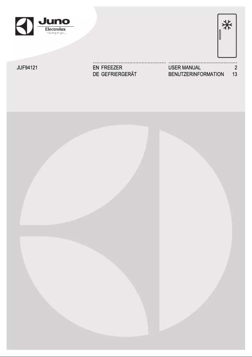 Image de la première page du manuel de l'appareil JUF94121