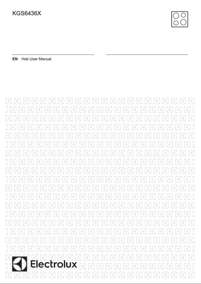 Image de la première page du manuel de l'appareil KGS6436X