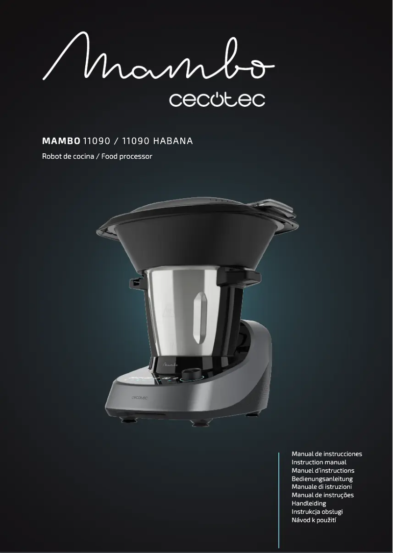 Page n°1 - Manuel utilisateur Cecotec Mambo 11090