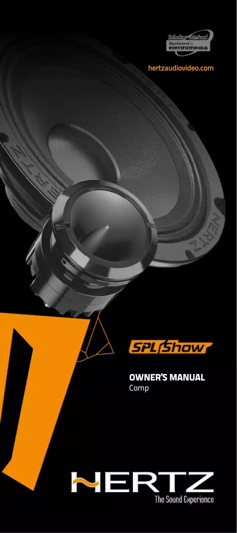 Page 1 de la notice Manuel utilisateur Hertz SPL Show SX 165 NEO