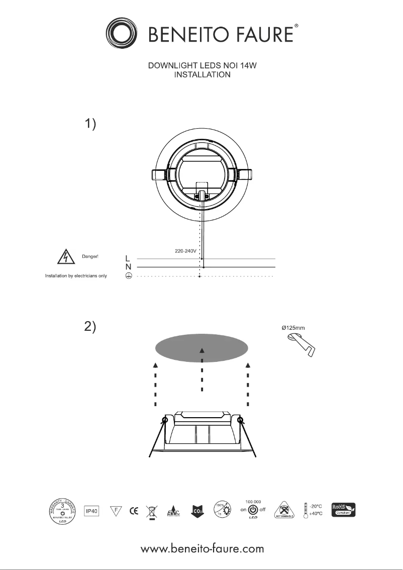 Image de la première page du manuel de l'appareil NOI 14W