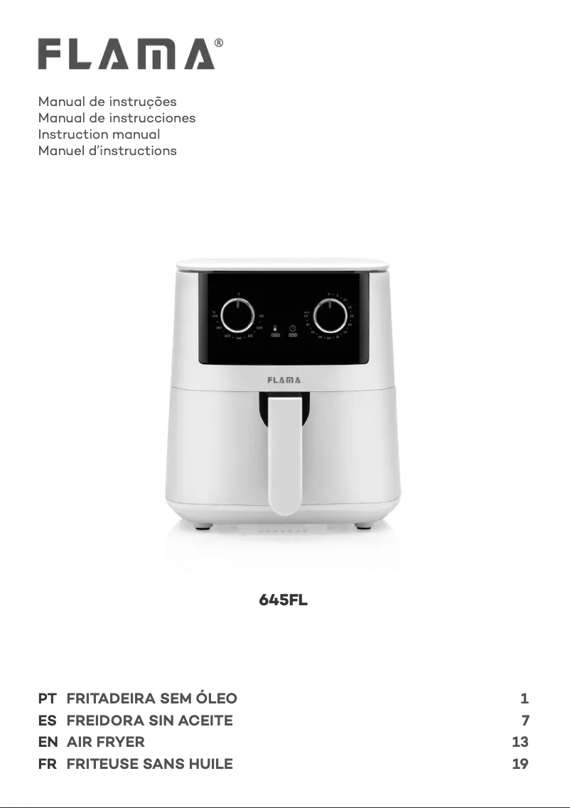 Imagen de la primera página del manual del dispositivo 645FL