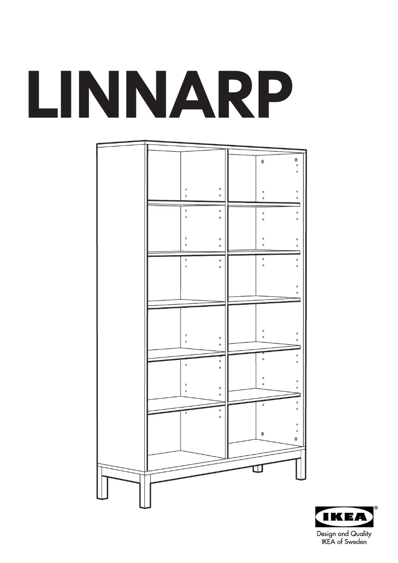 Página 1 del manual Manual de usuario Ikea LINNARP