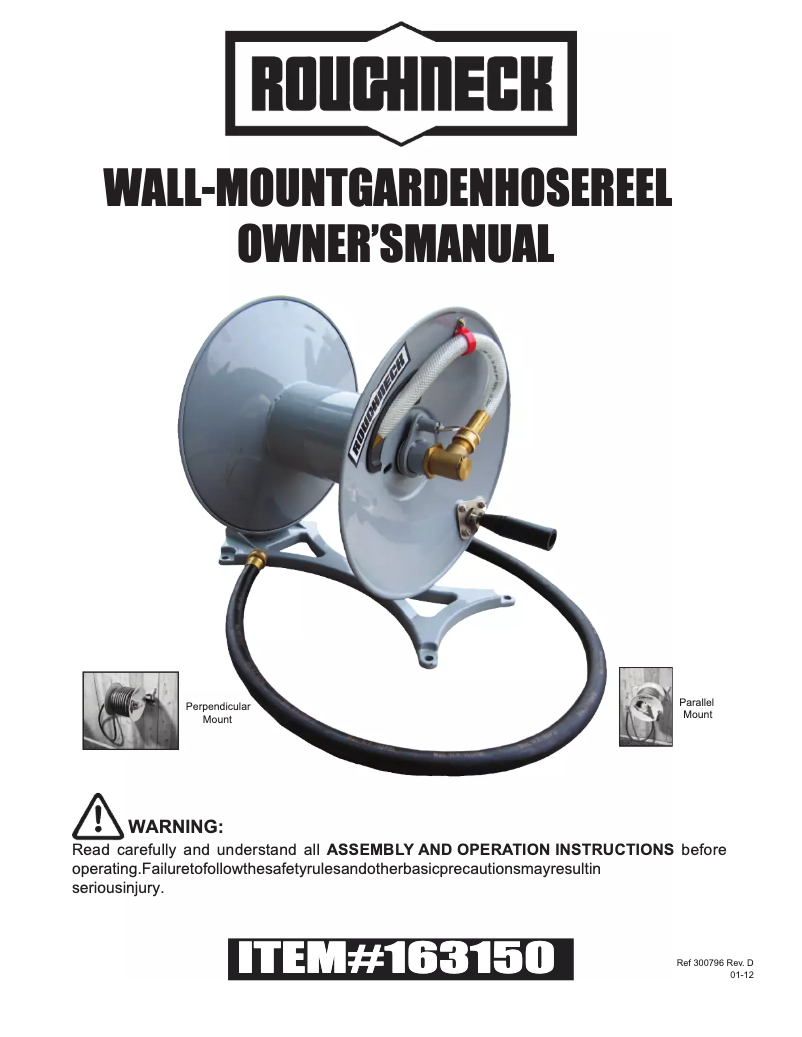 Image de la première page du manuel de l'appareil 163150