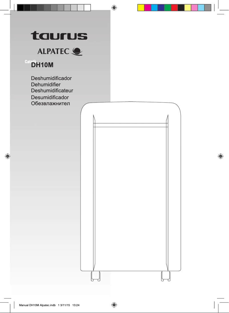 Image de la première page du manuel de l'appareil DH10M