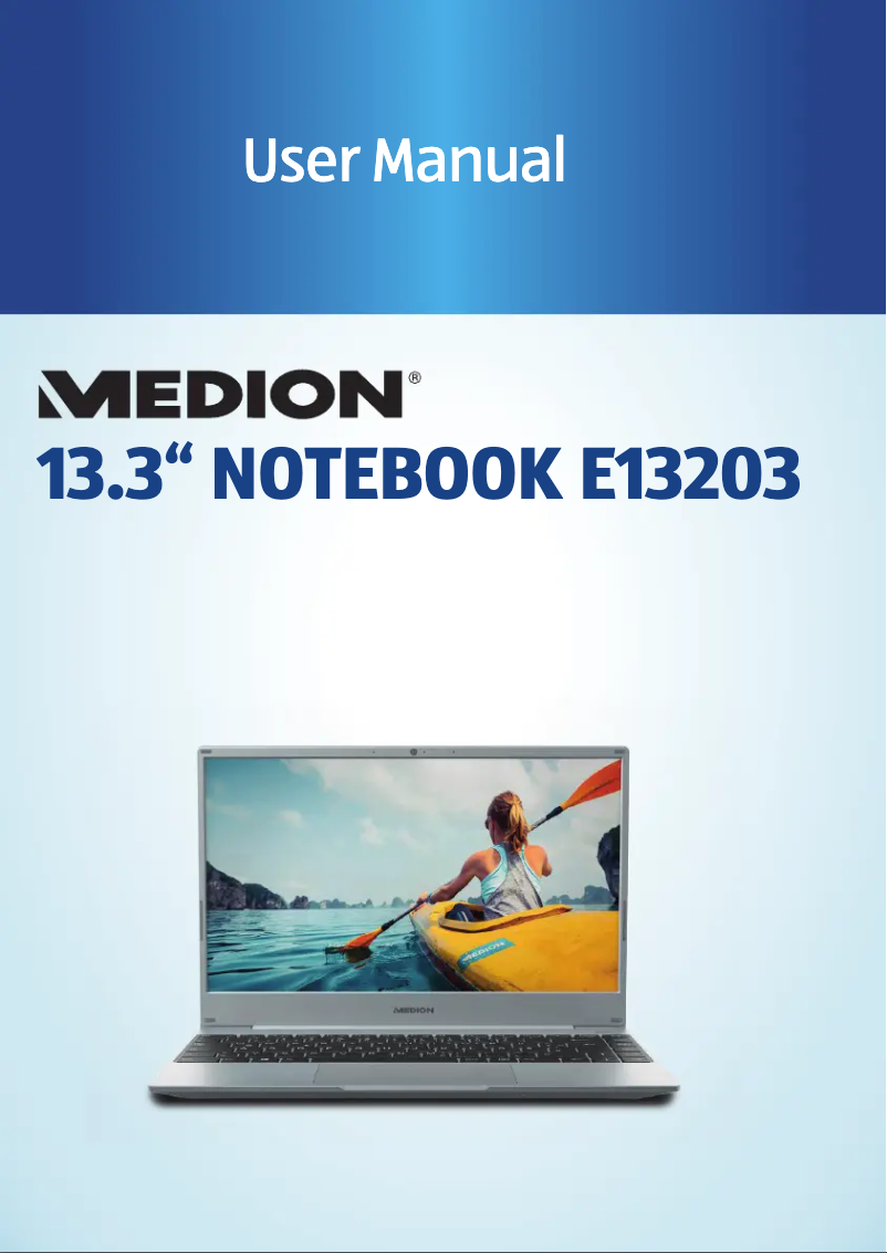 Image de la première page du manuel de l'appareil AKOYA E13203 (MD 63915)