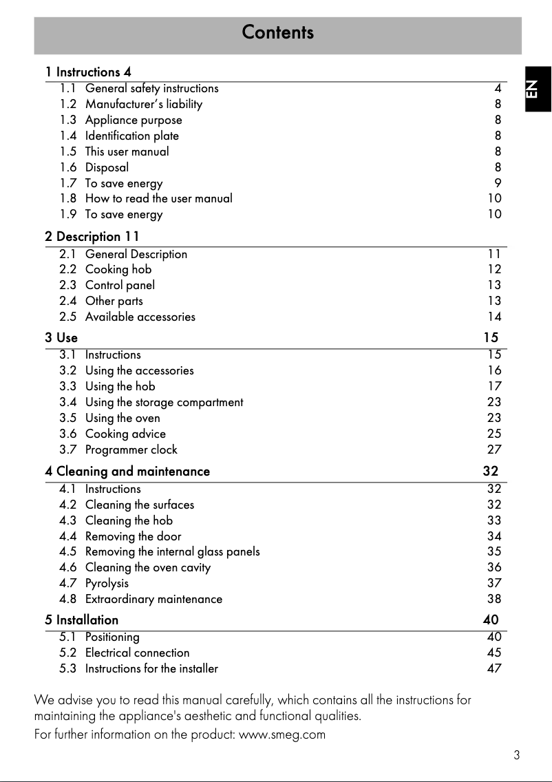 Image de la première page du manuel de l'appareil CP60ITVN