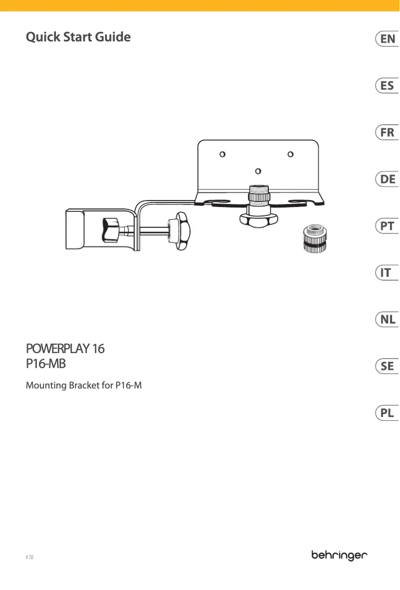 Imagen de la primera página del manual del dispositivo Powerplay P16-MB