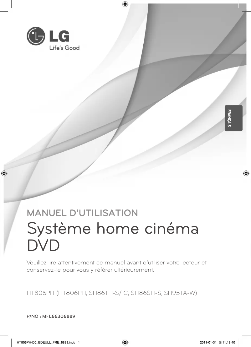 Página 1 del manual Manual de usuario LG HT806PH