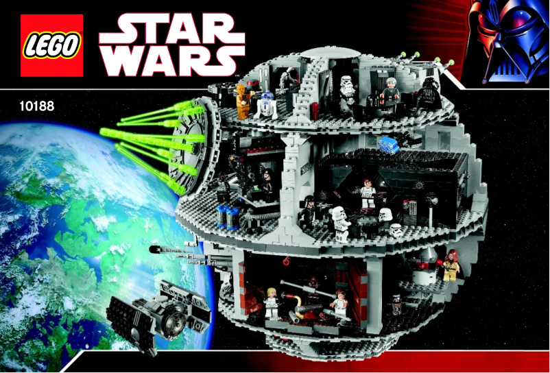 Page n°1 - Manuel utilisateur Lego Star Wars 10188