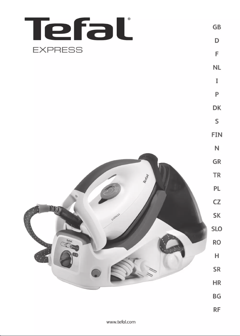 Page n°1 - Manuel utilisateur Tefal Express GV7150S0