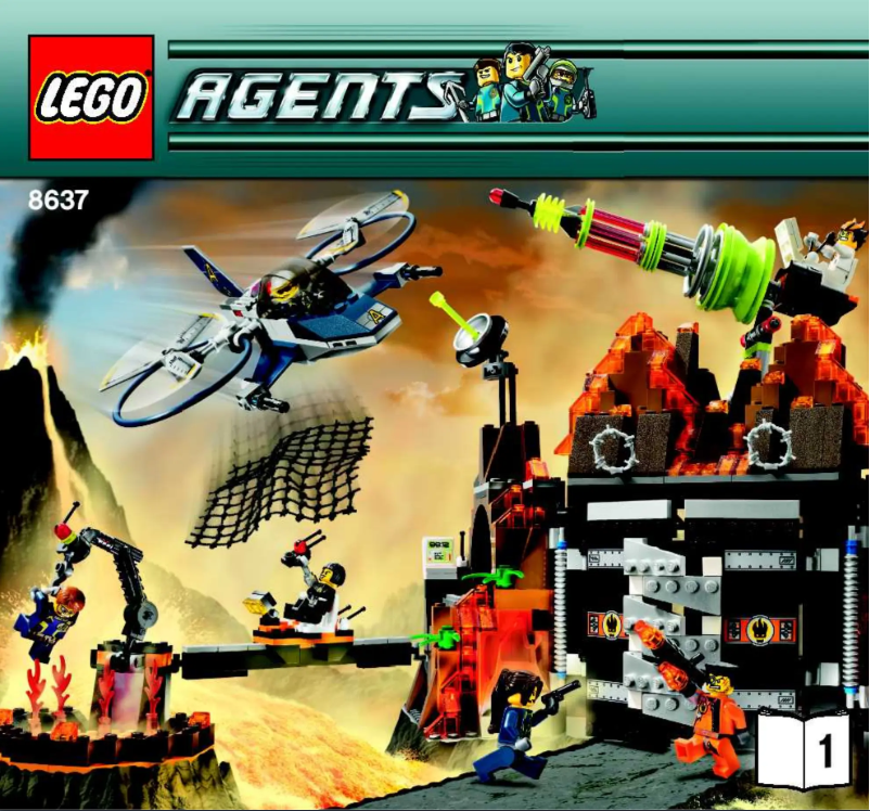 Image de la première page du manuel de l'appareil Agents 8637