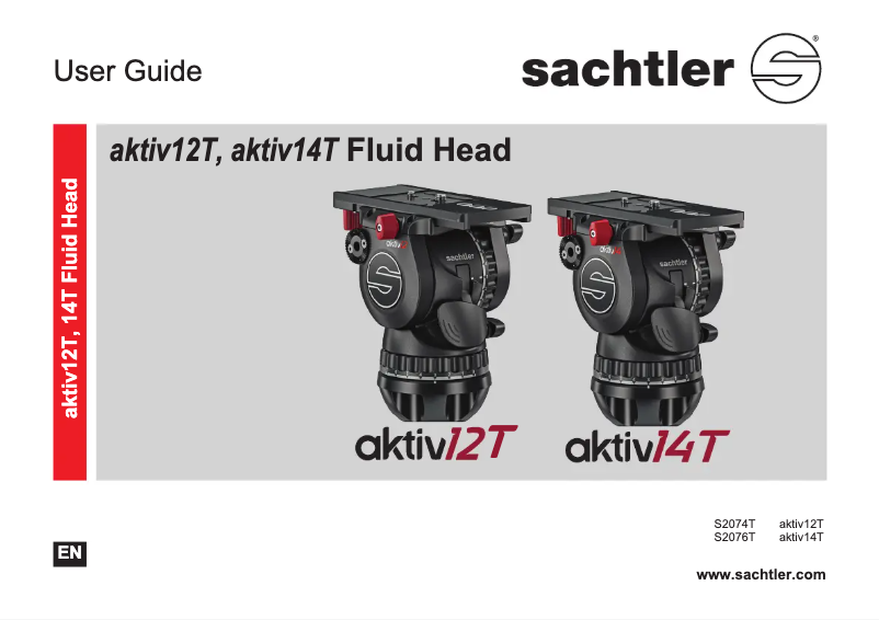 Page n°1 - Manuel utilisateur Sachtler aktiv14T