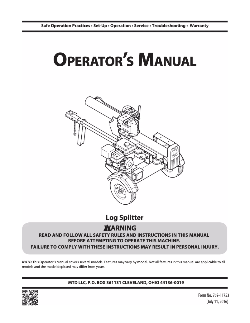 Page 1 de la notice Manuel utilisateur Remington RM20