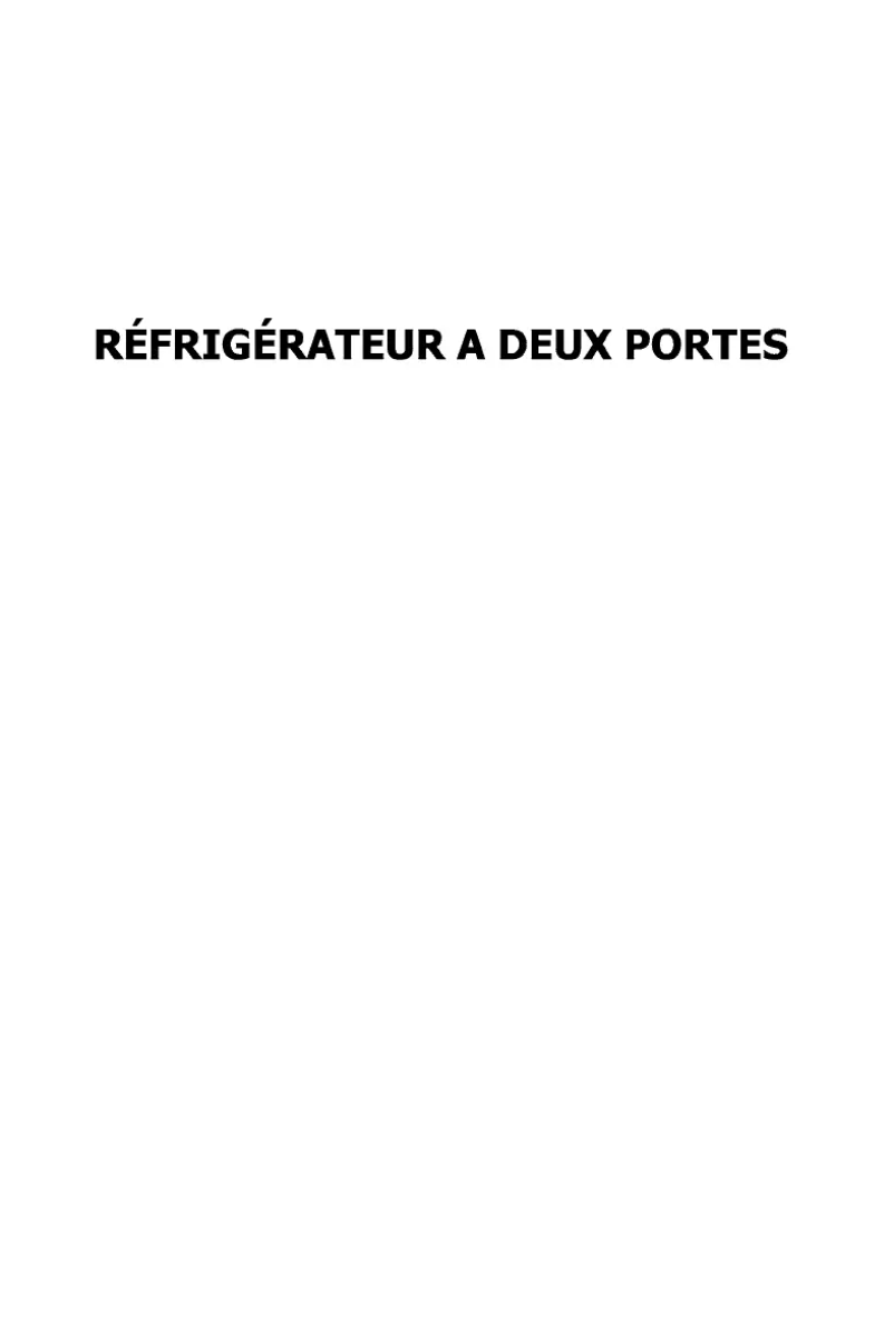 Image de la première page du manuel de l'appareil CL238A