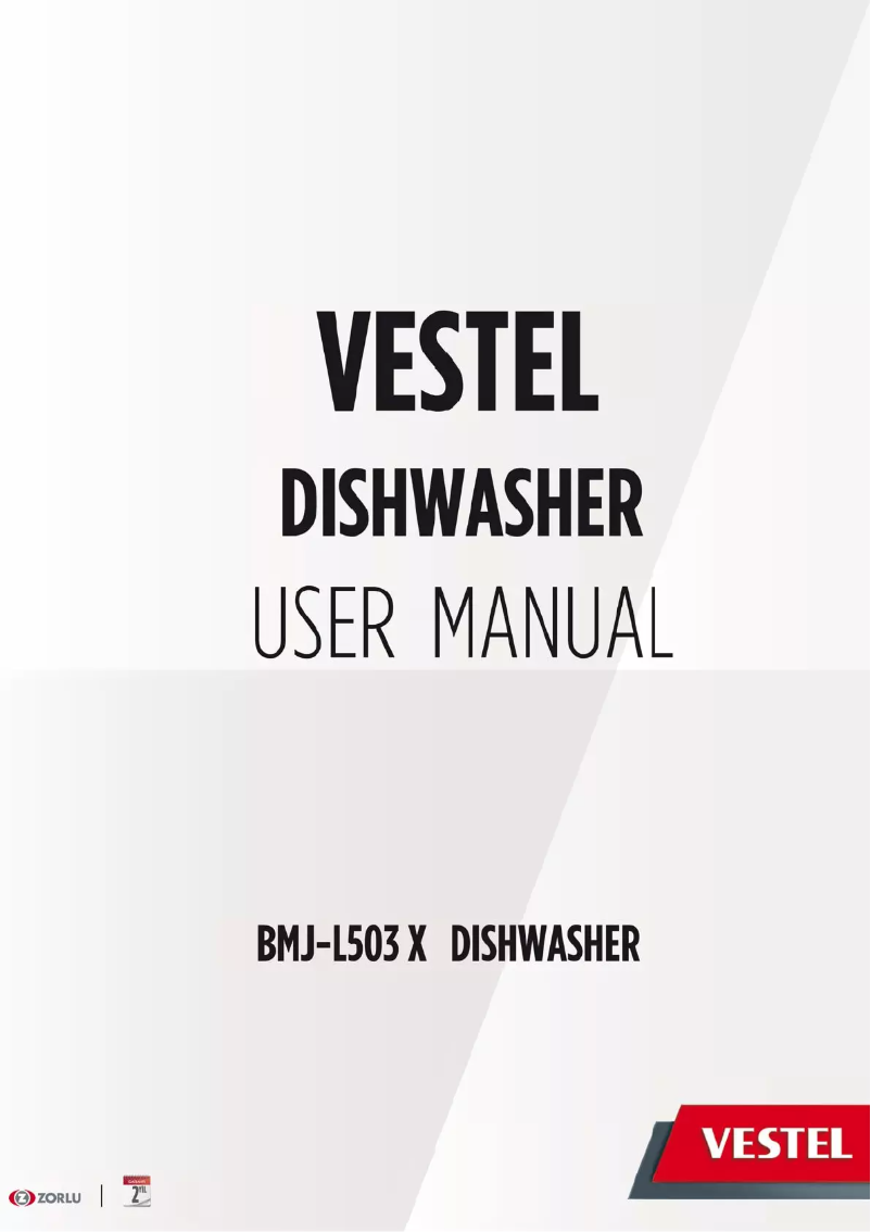 Page 1 de la notice Manuel utilisateur Vestel BMJ-L503-X