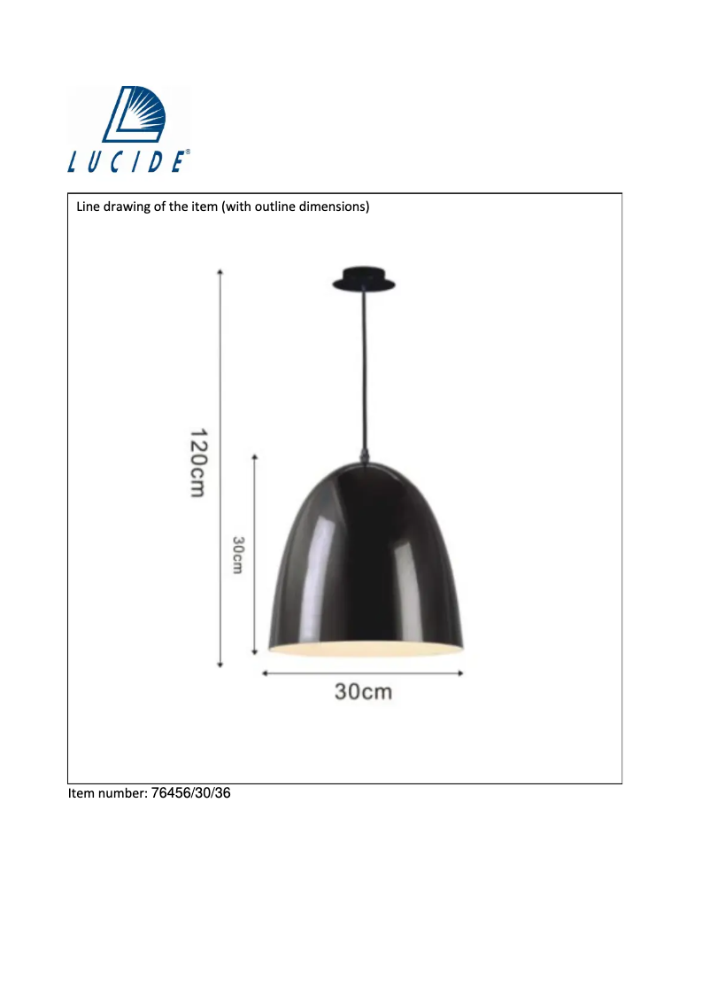 Page n°1 - Manuel utilisateur Lucide Loko 76456/30/36