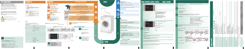 Image de la première page du manuel de l'appareil WAS28461AU