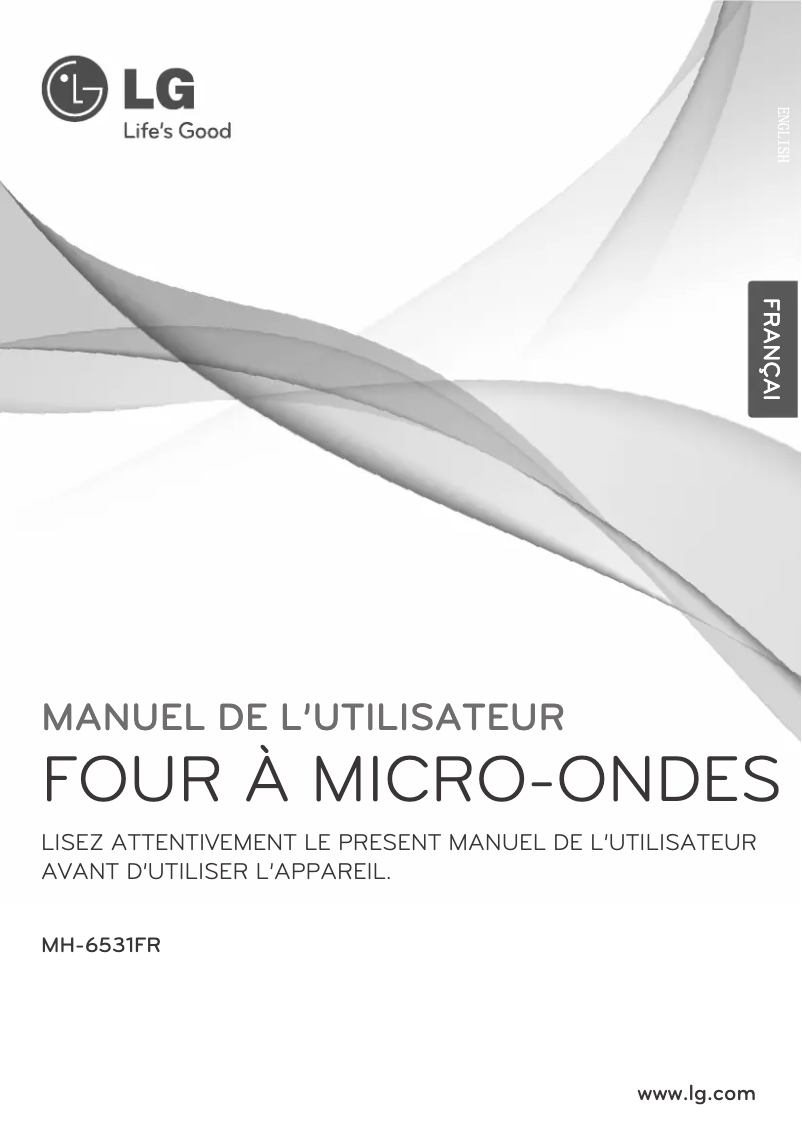 Página 1 del manual Manual de usuario LG MH-6531FR