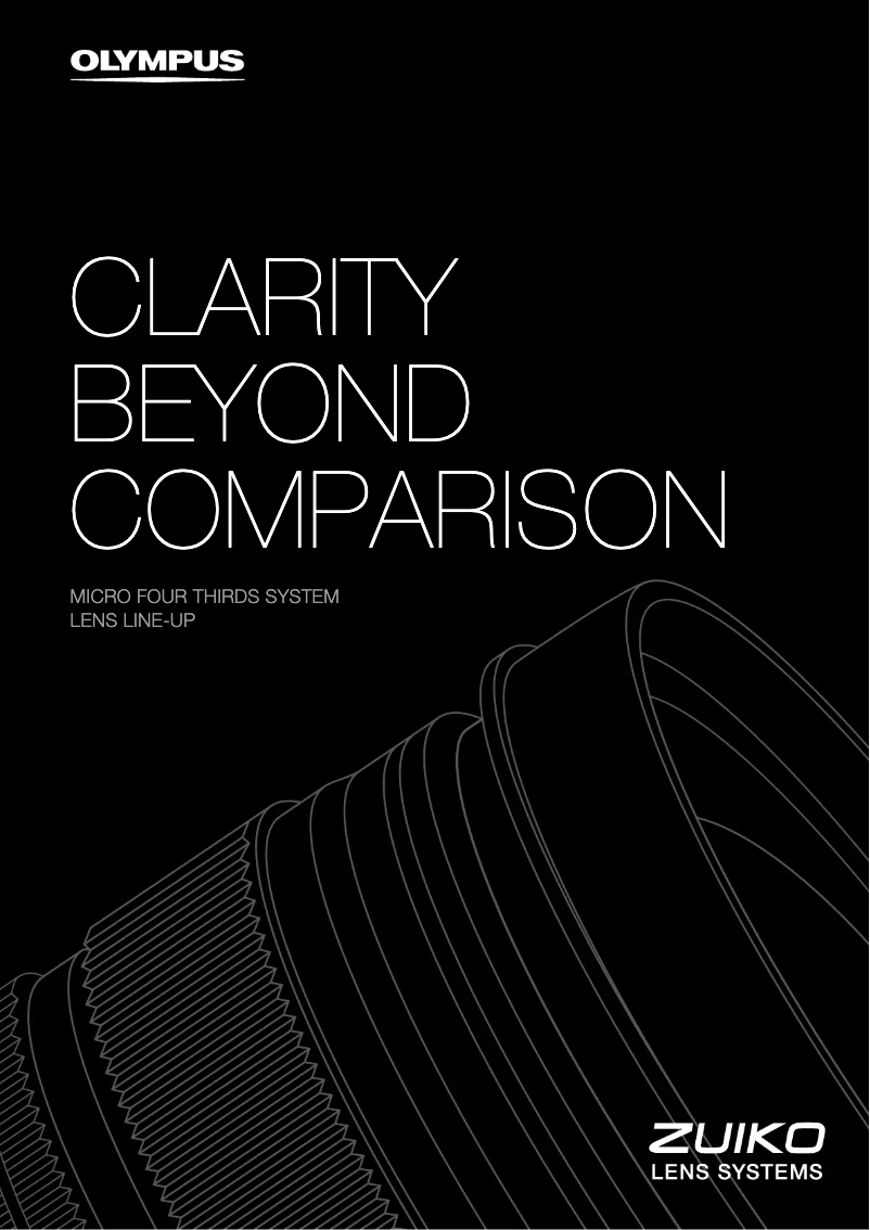 Page 1 de la notice Brochure Olympus M.Zuiko Digital ED 12‑50mm F3.5‑6.3 EZ